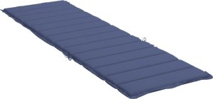 vidaXL Poduszka na leżak, granatowa, tkanina Oxford 4