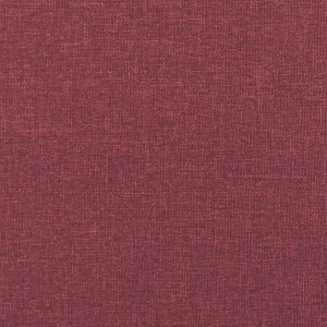 vidaXL vidaXL Sofa 3-osobowa, winna czerwień, 180 cm,tapicerowana tkaniną 7