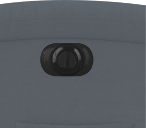 vidaXL Elektryczny fotel rozkładany, ciemnoszary, obity aksamitem 12