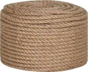 vidaXL Sznur jutowy, 50 m długości, 12 mm grubości 3