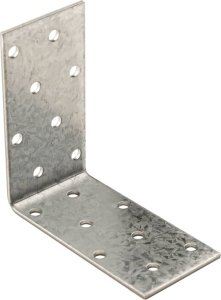 vidaXL Kątowniki, 40 szt., 2 mm, 80x40x80 mm, stal ocynkowana 2