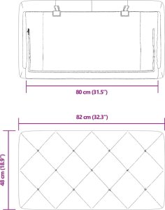 vidaXL Poduszka na wezgłowie, ciemnoszara, 80 cm, aksamitna 10