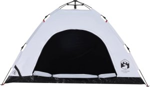 Namiot turystyczny vidaXL Namiot 4-os., biały, zaciemniany, szybkie rozkładanie 6