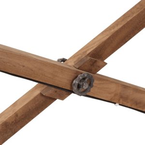 Lampa sufitowa vidaXL Lampa sufitowa 25 W, czarna, 29x18x85 cm, E27 5