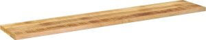 vidaXL Blat do stołu, 160x30x2,5 cm, prostokątny, surowe drewno mango 2