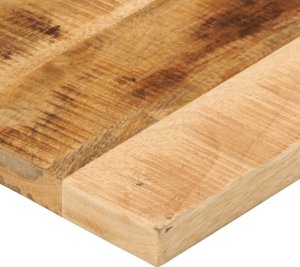 vidaXL Blat do stołu, 160x30x2,5 cm, prostokątny, surowe drewno mango 6
