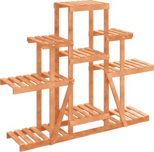 vidaXL vidaXL Kwietnik, 110x25x96 cm, lite drewno jodłowe 2