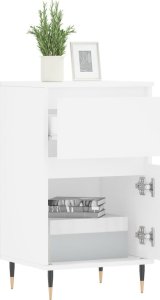 vidaXL Szafki, 2 szt., białe, 40x35x70 cm 4