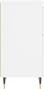 vidaXL Szafki, 2 szt., białe, 40x35x70 cm 8