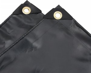 Plandeka vidaXL Plandeka, antracytowa, 1,5x2,5 m, 650 g/m 5