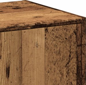 vidaXL vidaXL Szafka apteczna, stare drewno, 30x41x144,5 cm 8