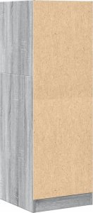 vidaXL Szafka apteczna, szary dąb sonoma, 40x41x118 cm 7