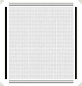 vidaXL vidaXL Magnetyczna moskitiera okienna, biała, 120x140 cm 6