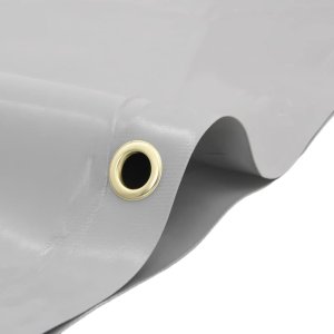 Plandeka vidaXL vidaXL Plandeka, szara, 5x5 m, 650 g/m 4