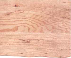vidaXL Blat do łazienki, jasnobrązowy, 60x50x(2-4) cm, lite drewno 3