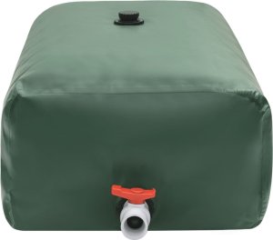 vidaXL vidaXL Zbiornik na wodę deszczową, z kranikiem, składany, 1000 L, PVC 3