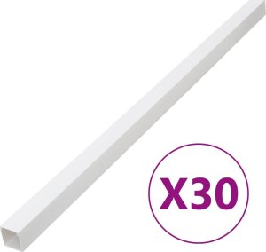 vidaXL vidaXL Kanał elektroinstalacyjny, 100x40 mm, 30 m, PVC 1