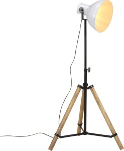 vidaXL vidaXL Lampa stojąca, 25 W, biała, 75x75x90-150 cm, E27 1