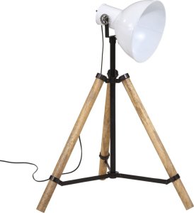 vidaXL vidaXL Lampa stojąca, 25 W, biała, 75x75x90-150 cm, E27 6