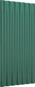 vidaXL vidaXL Panele dachowe, 36 szt., malowana proszkowo stal, 80x36 cm 3