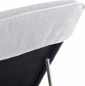vidaXL vidaXL Ręczniki plażowe, 2 szt., białe, 60x135 cm, tkanina, 400 g/m 6