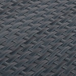 vidaXL vidaXL Parawan balkonowy, antracytowy, 400x90 cm, polirattan 6