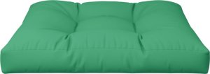 vidaXL vidaXL Poduszka na paletę, zielona, 70x70x12 cm, tkanina 4