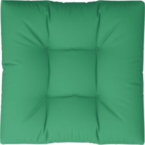 vidaXL vidaXL Poduszka na paletę, zielona, 70x70x12 cm, tkanina 6