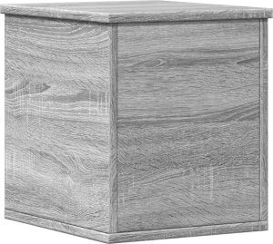 vidaXL vidaXL Skrzynia, szary dąb sonoma, 30x35x35, materiał drewnopochodny 2