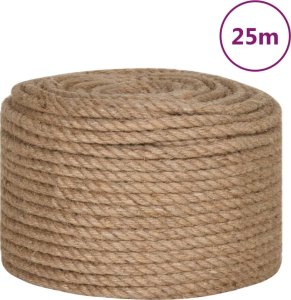 vidaXL vidaXL Sznur jutowy, 25 m długości, 12 mm grubości 2