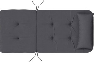 vidaXL vidaXL Poduszki na krzesła Adirondack, 2 szt., antracyt tkanina Oxford 7