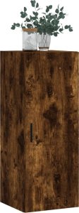 vidaXL vidaXL Szafka wisząca, przydymiony dąb, 34,5x34x90 cm 4