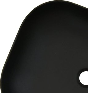 Umywalka vidaXL vidaXL Umywalka nablatowa, szaro-czarna, prostokątna, 48x37,5x13,5 cm 7