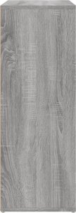vidaXL vidaXL Komoda, szary dąb sonoma, 60x31x84 cm, materiał drewnopochodny 6