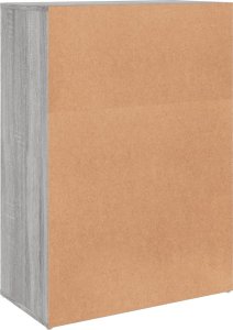 vidaXL vidaXL Komoda, szary dąb sonoma, 60x31x84 cm, materiał drewnopochodny 7