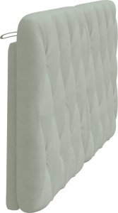 vidaXL vidaXL Poduszka na wezgłowie, jasnoszara, 160 cm, aksamitna 6
