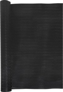 vidaXL vidaXL Parawan balkonowy, czarny, 300x90 cm, polirattan 3