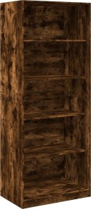 vidaXL vidaXL Szafa, przydymiony dąb, 80x50x200 cm, materiał drewnopochodny 2