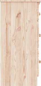 vidaXL vidaXL Komoda ALTA, 112x35x73 cm, drewno sosnowe 5