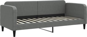 vidaXL vidaXL Sofa z funkcją spania, ciemnoszara, 80x200 cm, obita tkaniną 2