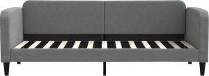 vidaXL vidaXL Sofa z funkcją spania, ciemnoszara, 80x200 cm, obita tkaniną 3