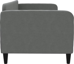 vidaXL vidaXL Sofa z funkcją spania, ciemnoszara, 80x200 cm, obita tkaniną 4