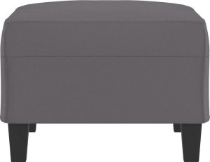 vidaXL vidaXL Podnóżek, szary, 70x55x41 cm, sztuczna skóra 4