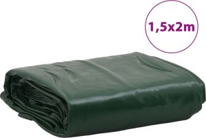 Plandeka vidaXL vidaXL Plandeka, zielona, 1,5x2 m, 650 g/m 8