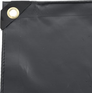 vidaXL vidaXL Plandeka, antracytowa, 1,5x2 m, 650 g/m 6