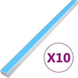 vidaXL vidaXL Kanał elektroinstalacyjny, samoprzylepny, 100x40 mm, 10 m, PVC 1