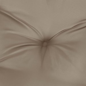 vidaXL Poduszki na krzesła, 2 szt., taupe, 40x40x7 cm, tkanina 7