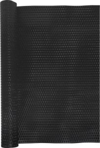 vidaXL vidaXL Parawan balkonowy, czarny, 300x80 cm, polirattan 3