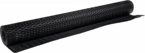 vidaXL vidaXL Parawan balkonowy, czarny, 300x80 cm, polirattan 5