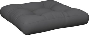 vidaXL vidaXL Poduszka na paletę, antracytowa, 58x58x10 cm, tkanina 2